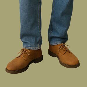 Rockport Hydro-Shield Waterproof Leather Derby Shoes – Men's Size 12